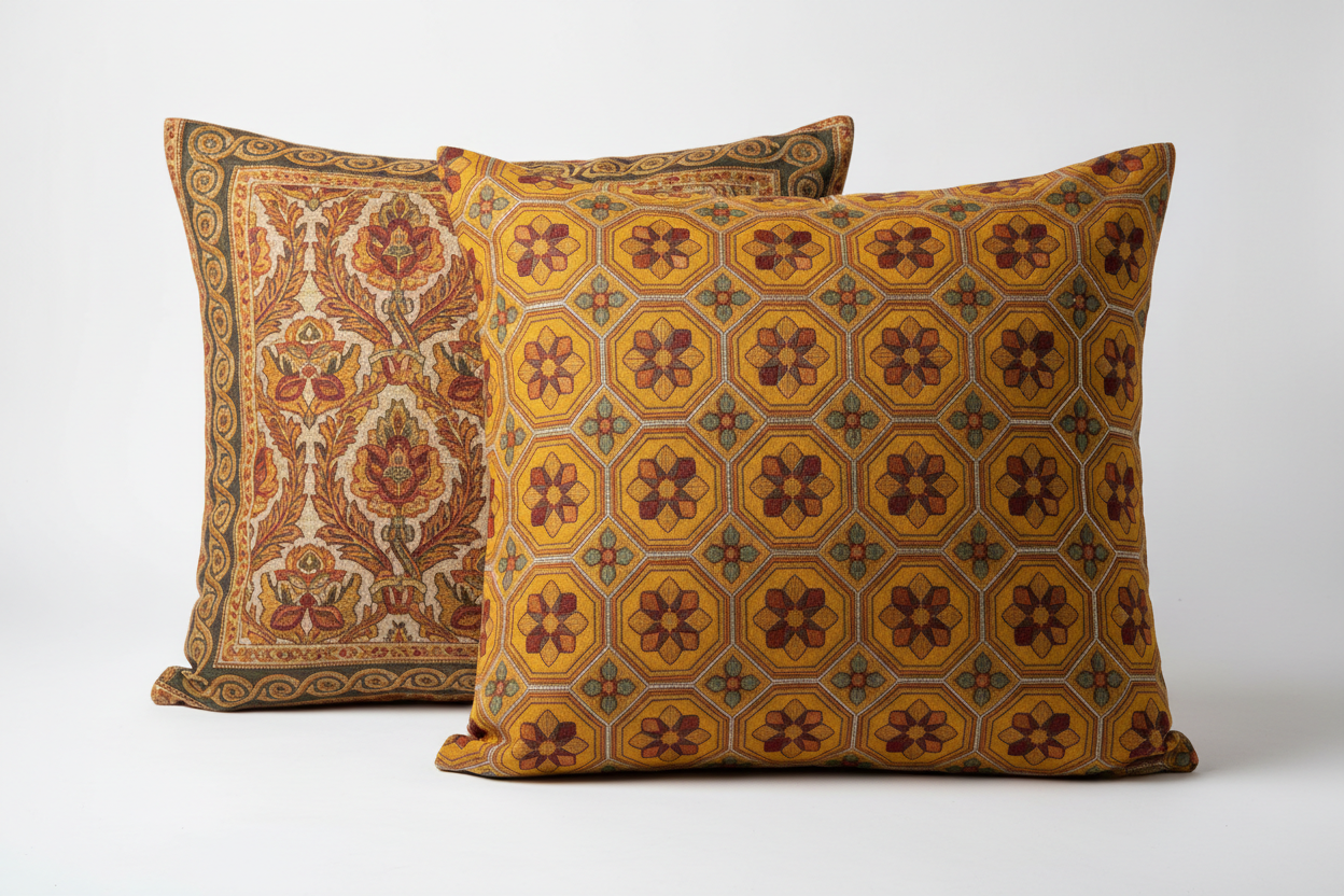 2x Pillow Cover Standard Size Printed Design